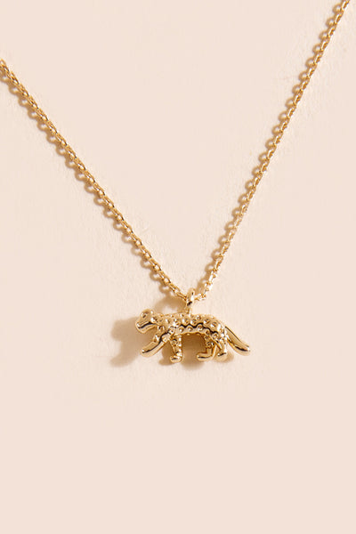 Lucky Tiger Charm Necklace