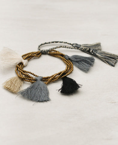 Dancing Tassels Adjustable Bracelet